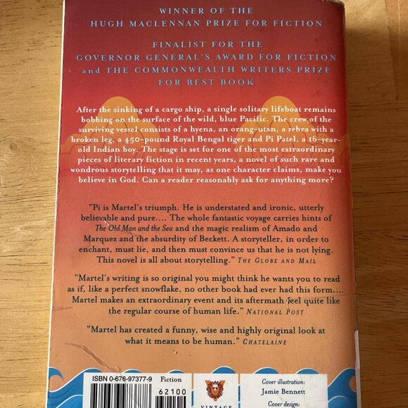 Life of Pi by Yann Martel - Picture 2 of 3